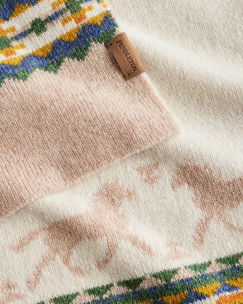 HORSE LAMBSWOOL SCARF