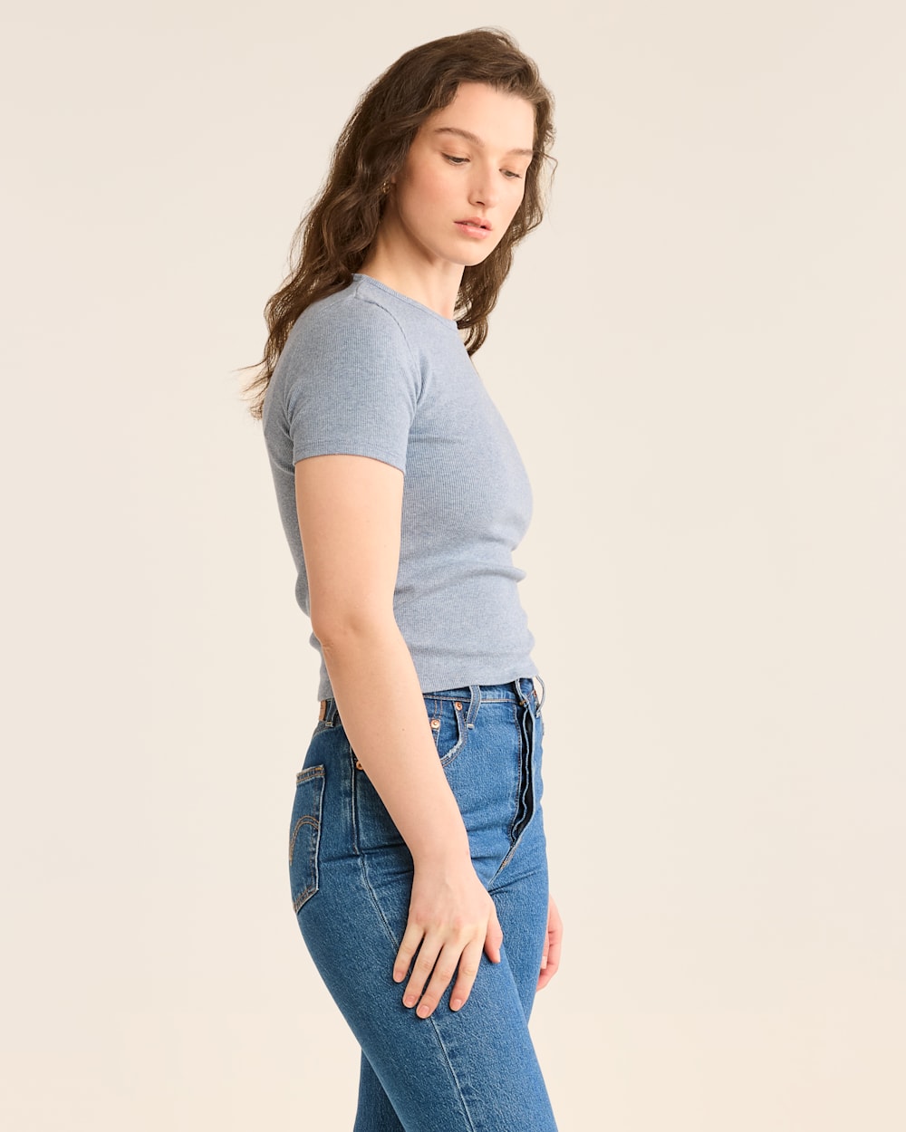 WOMEN'S PIMA COTTON BABY TEE