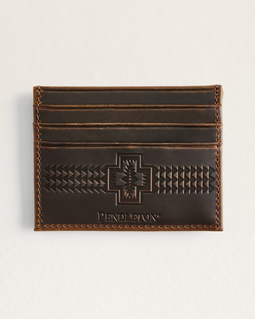 SOLSTICE CANYON WOOL/LEATHER SLIM WALLET