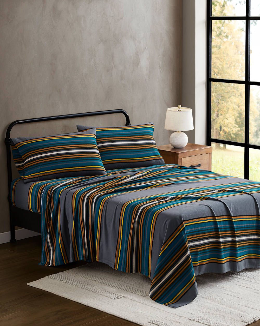OLYMPIC NATIONAL PARK FLANNEL SHEET SET