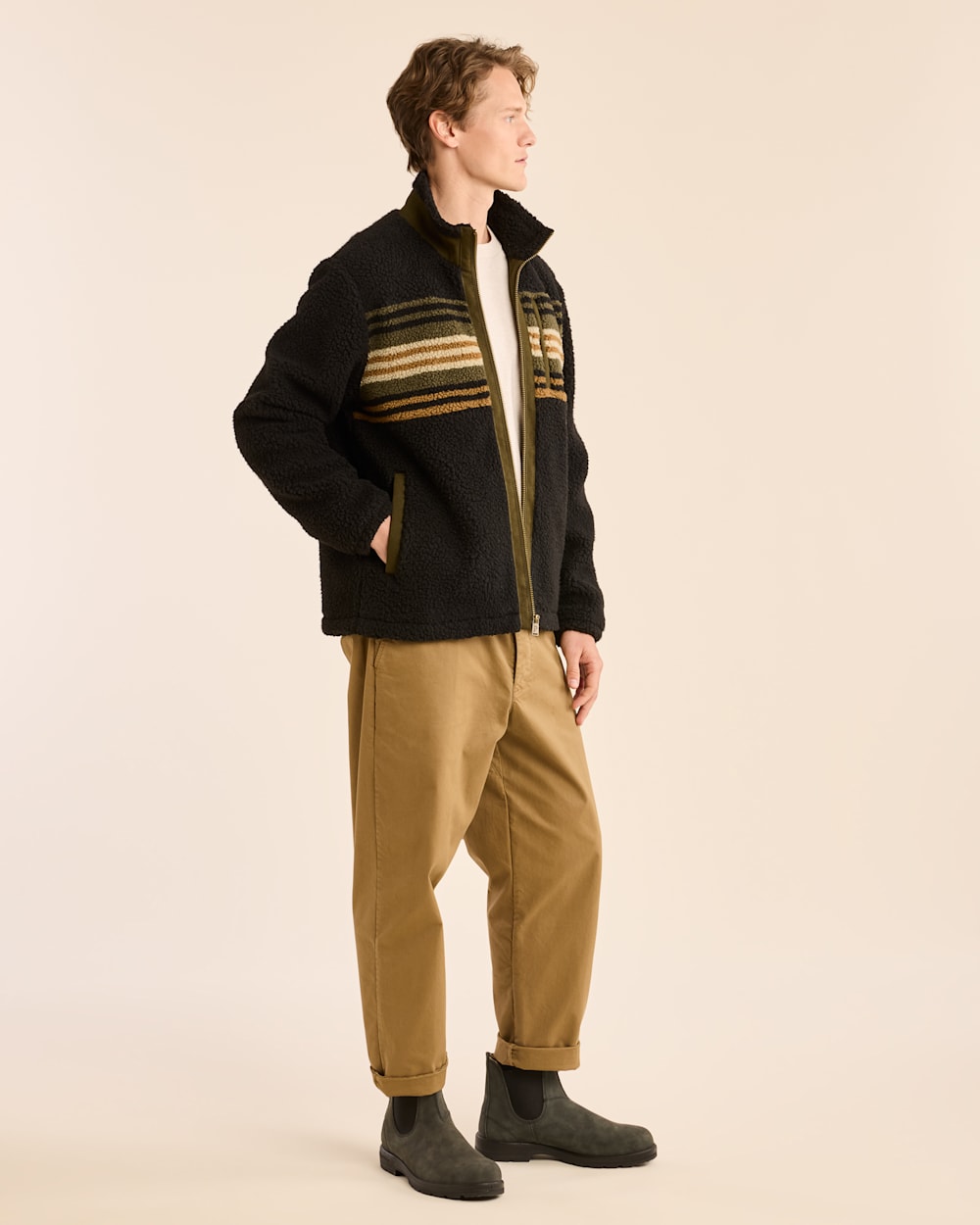 MEN'S TAHUYA BERBER FLEECE JACKET