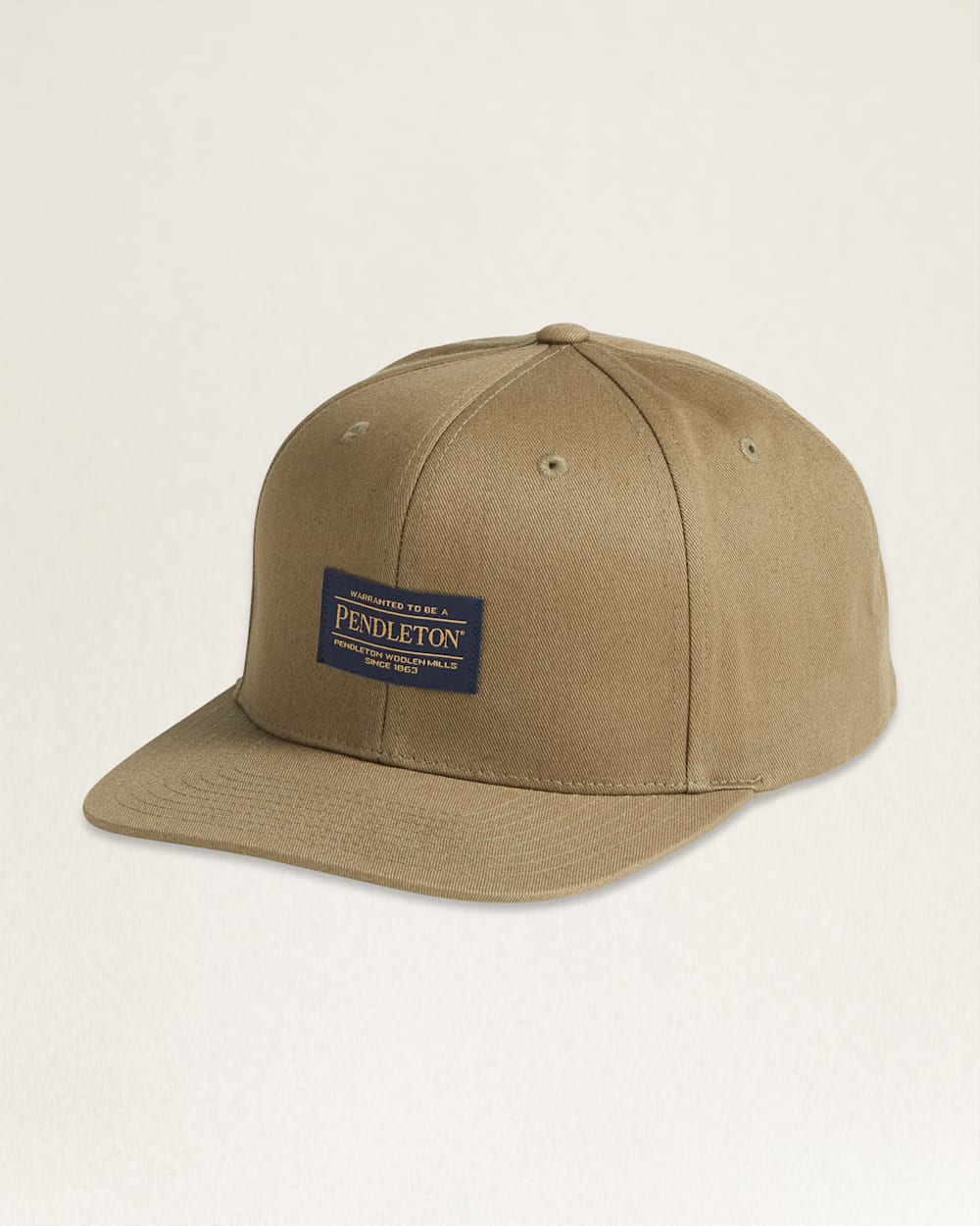 LOGO FLAT BRIM HAT
