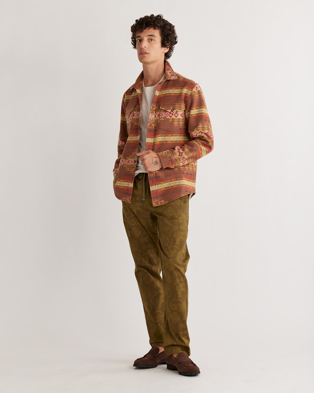 MEN'S LA PINE WOOL OVERSHIRT