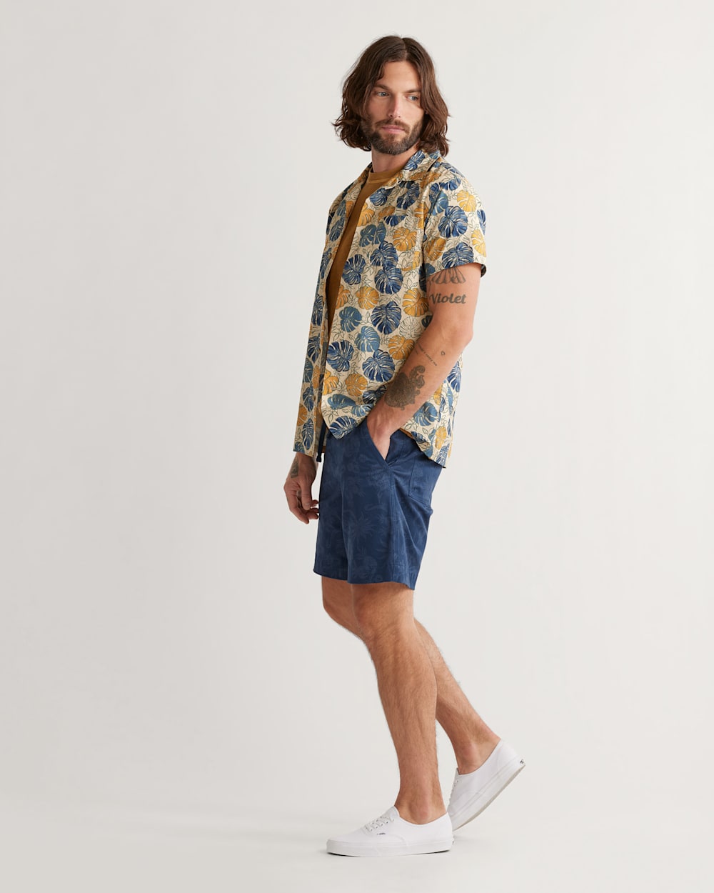 MEN'S SHORT-SLEEVE ALOHA SHIRT