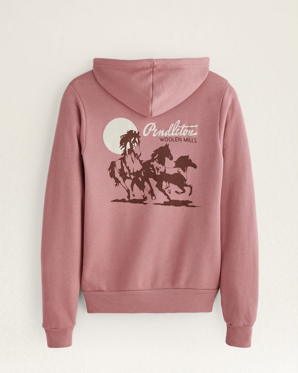 WOMEN'S WESTERN GRAPHIC ZIP HOODIE