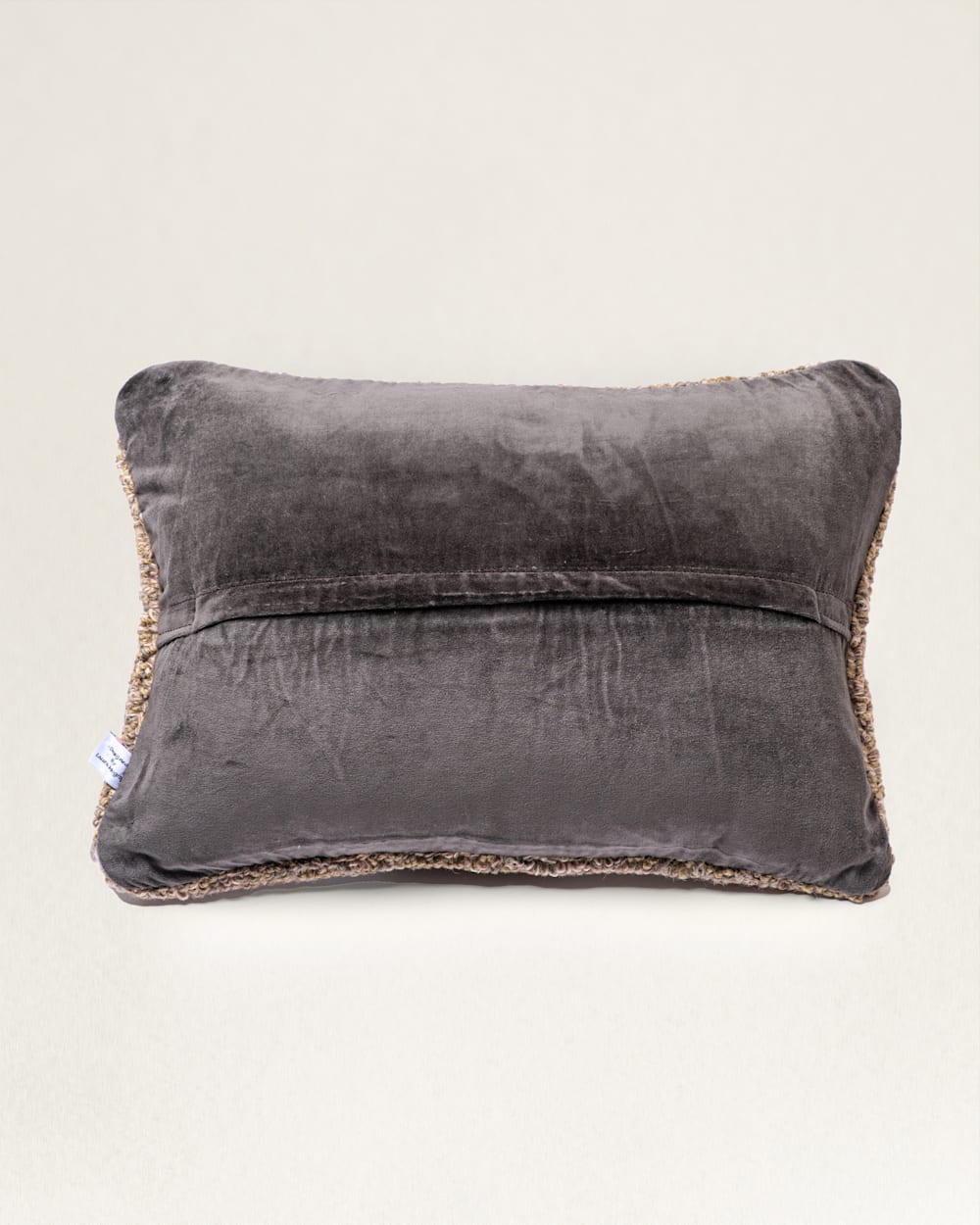 BEAR HOOKED LARGE LUMBAR PILLOW