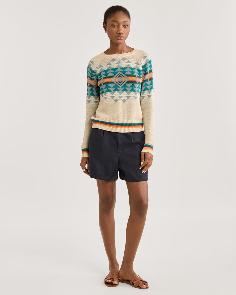 WOMEN'S HIGHLAND PEAK COTTON SWEATER
