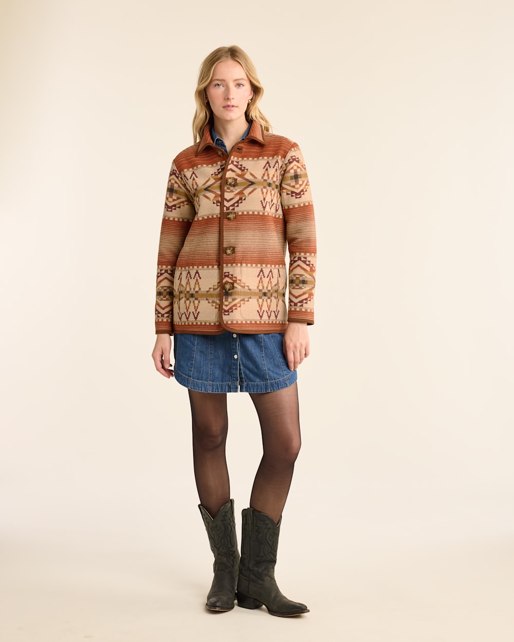 WOMEN'S BEACON ROCK REVERSIBLE WOOL COAT