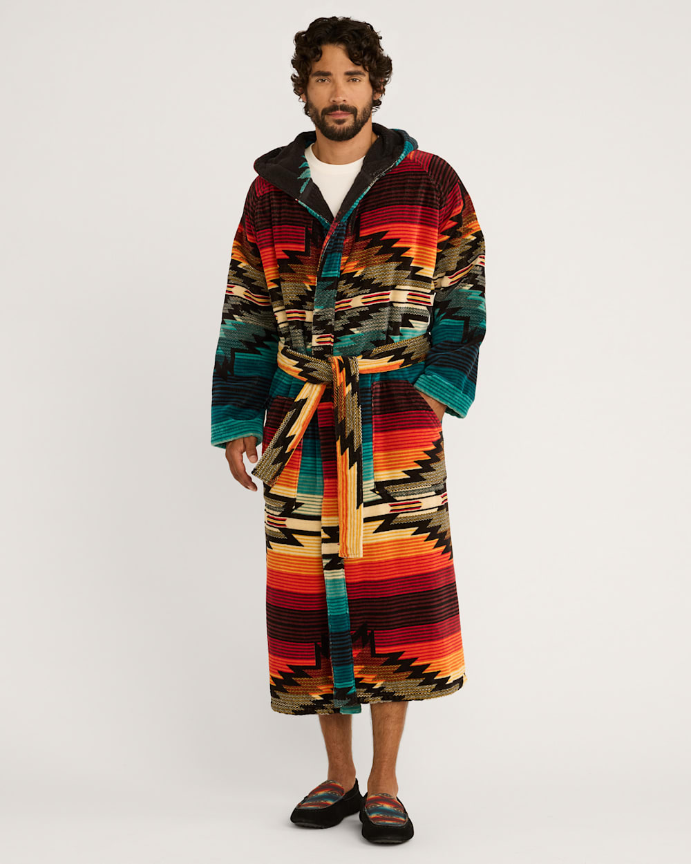 UNISEX COTTON TERRY VELOUR ROBE