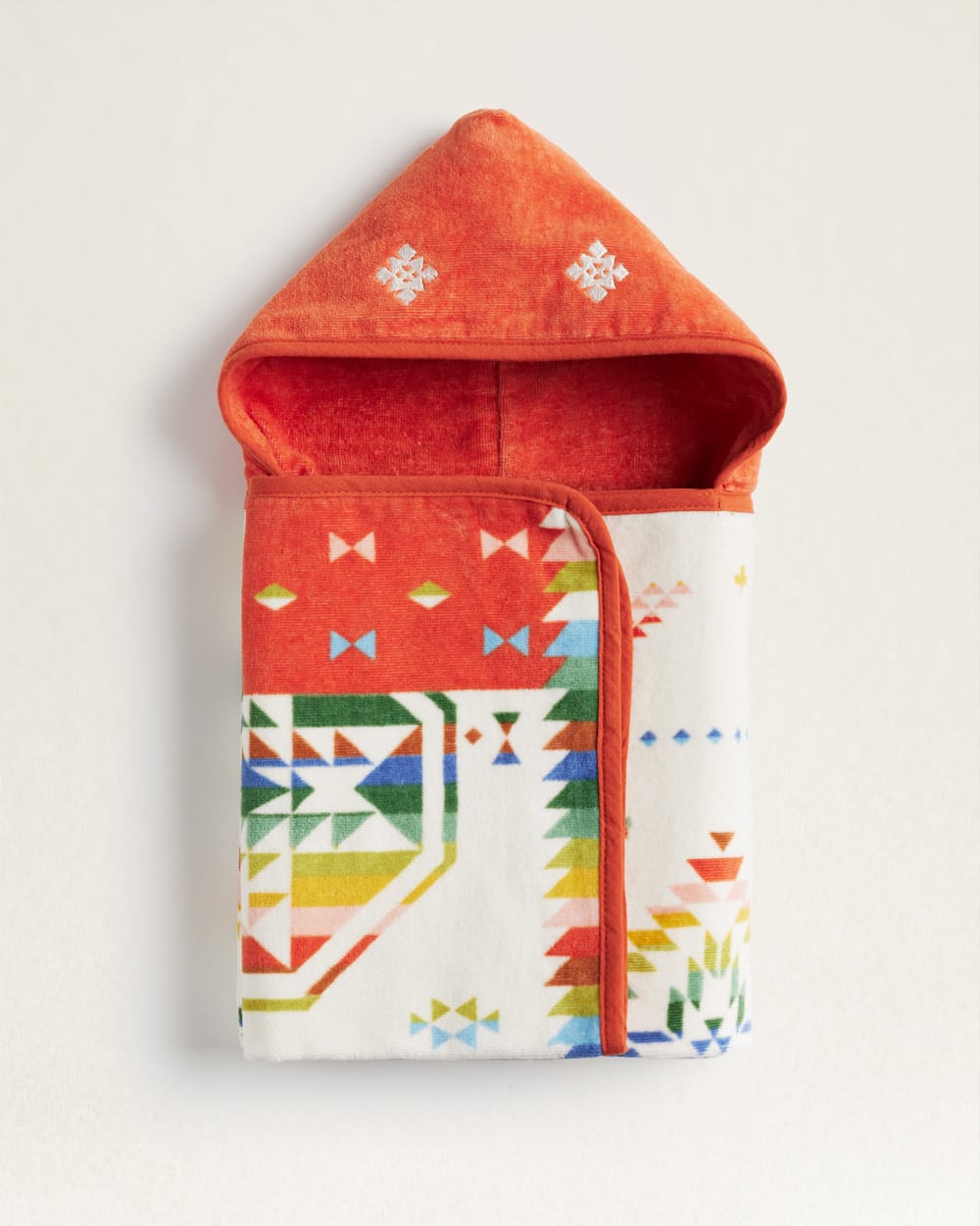 WILD BLOOMS HOODED BABY TOWEL