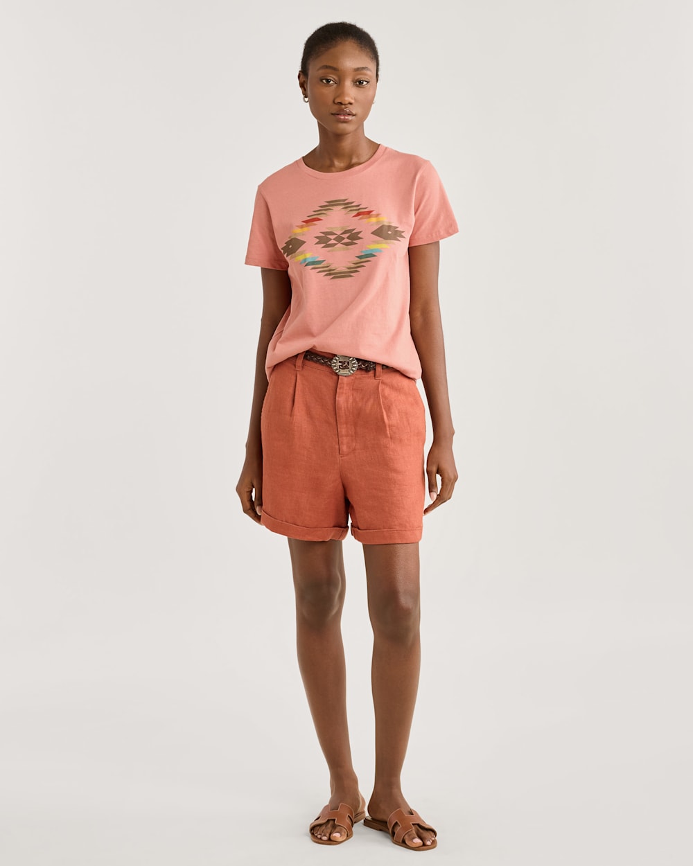 WOMEN'S BIRCH BAY LINEN SHORTS