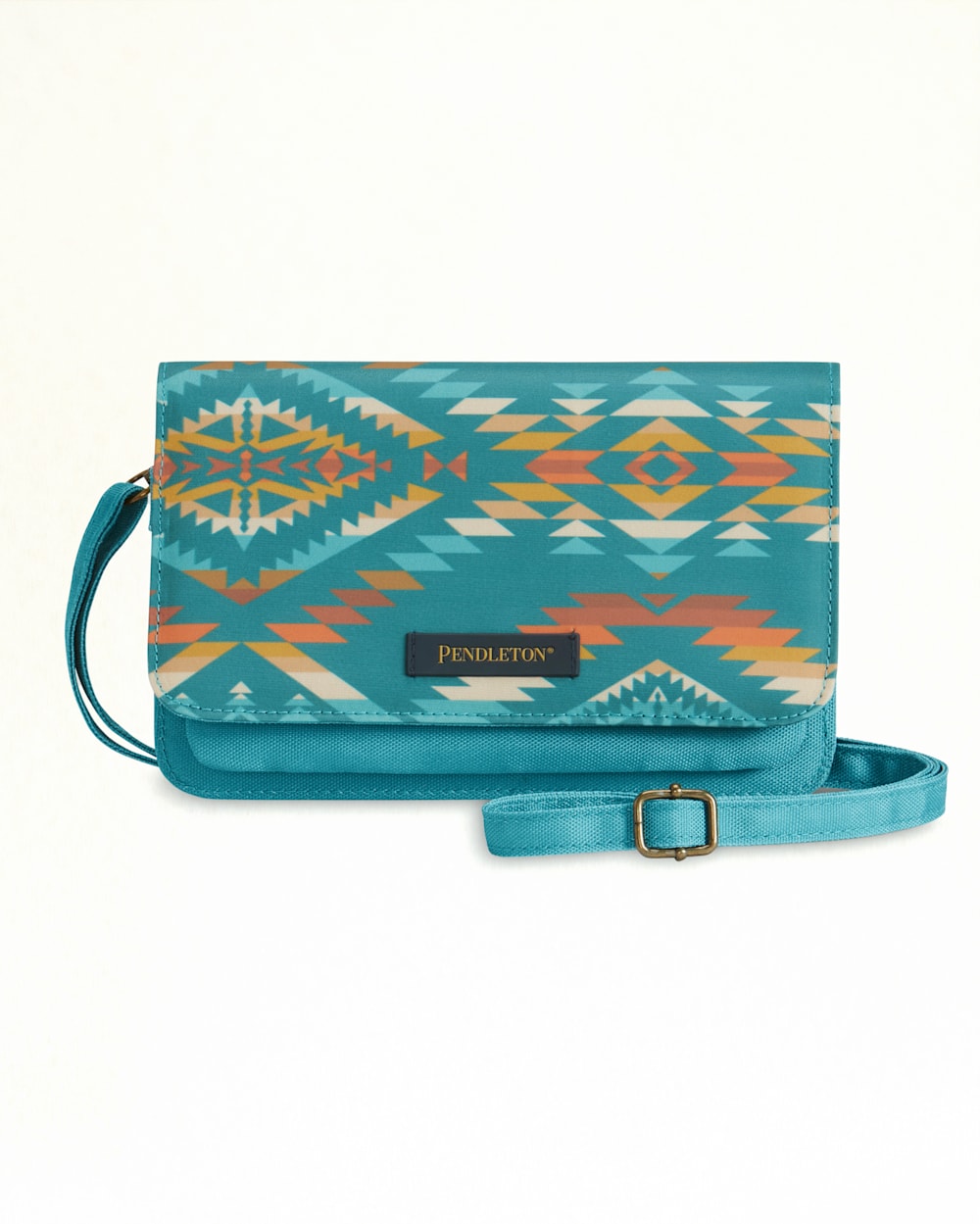 SUMMERLAND BRIGHT CANOPY CANVAS CROSSBODY WALLET