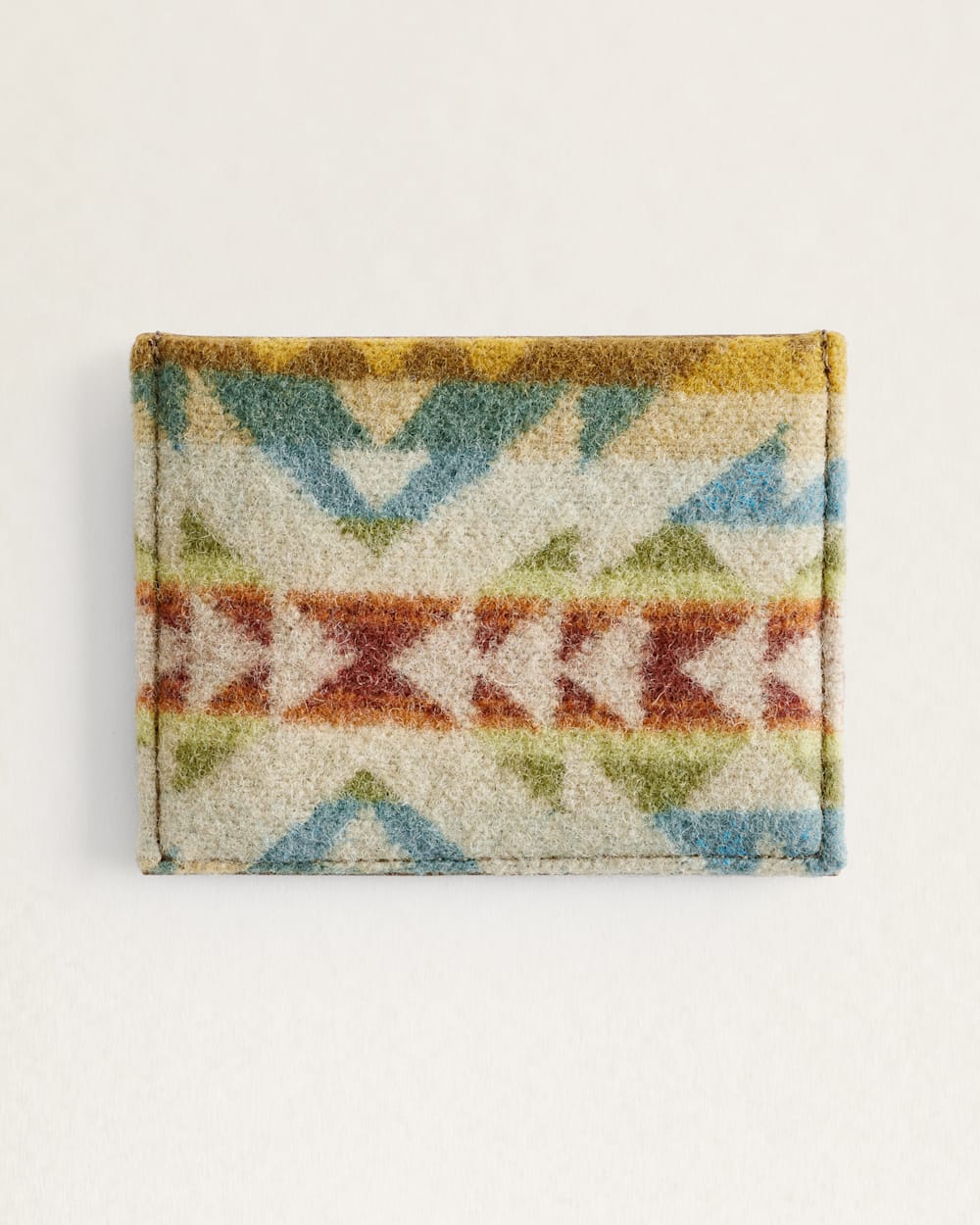 SOLSTICE CANYON WOOL/LEATHER SLIM WALLET