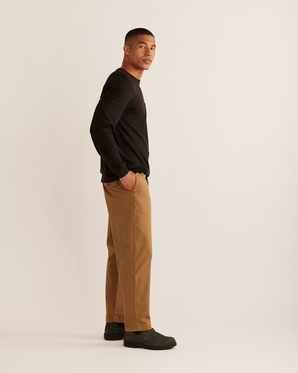 MEN'S LONG-SLEEVE DESCHUTES POCKET TEE