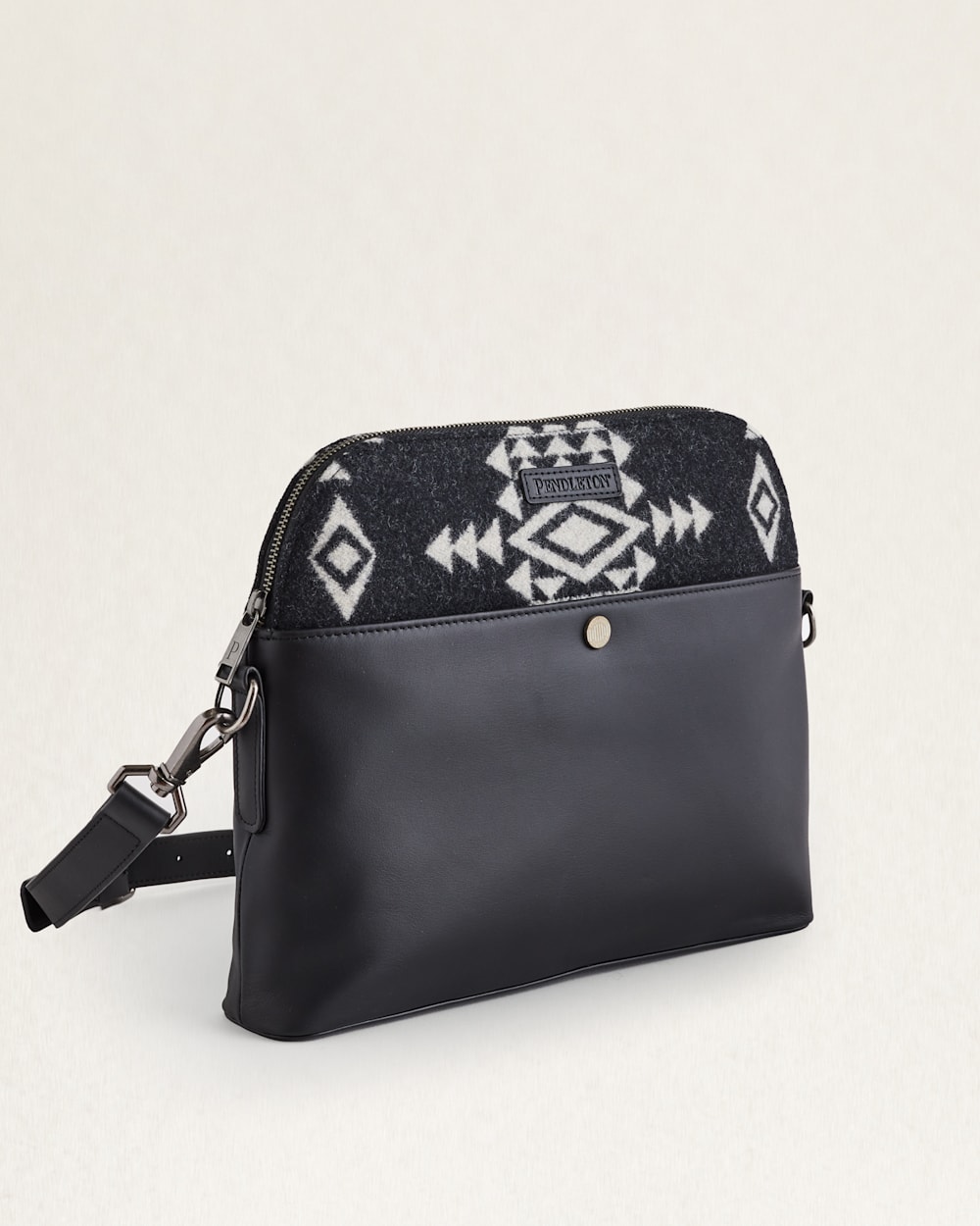 ROCK POINT WOOL/LEATHER CROSSBODY