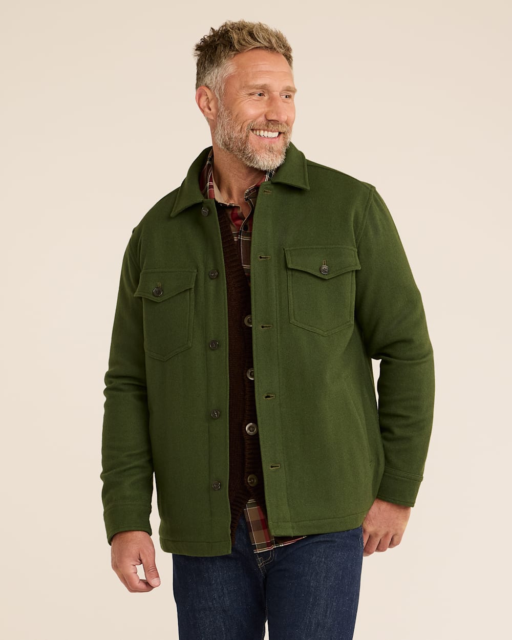 MEN�S WOOL LAWSON COAT