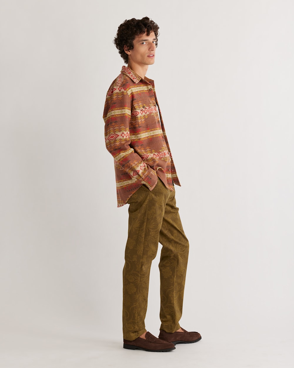 MEN'S LA PINE WOOL OVERSHIRT