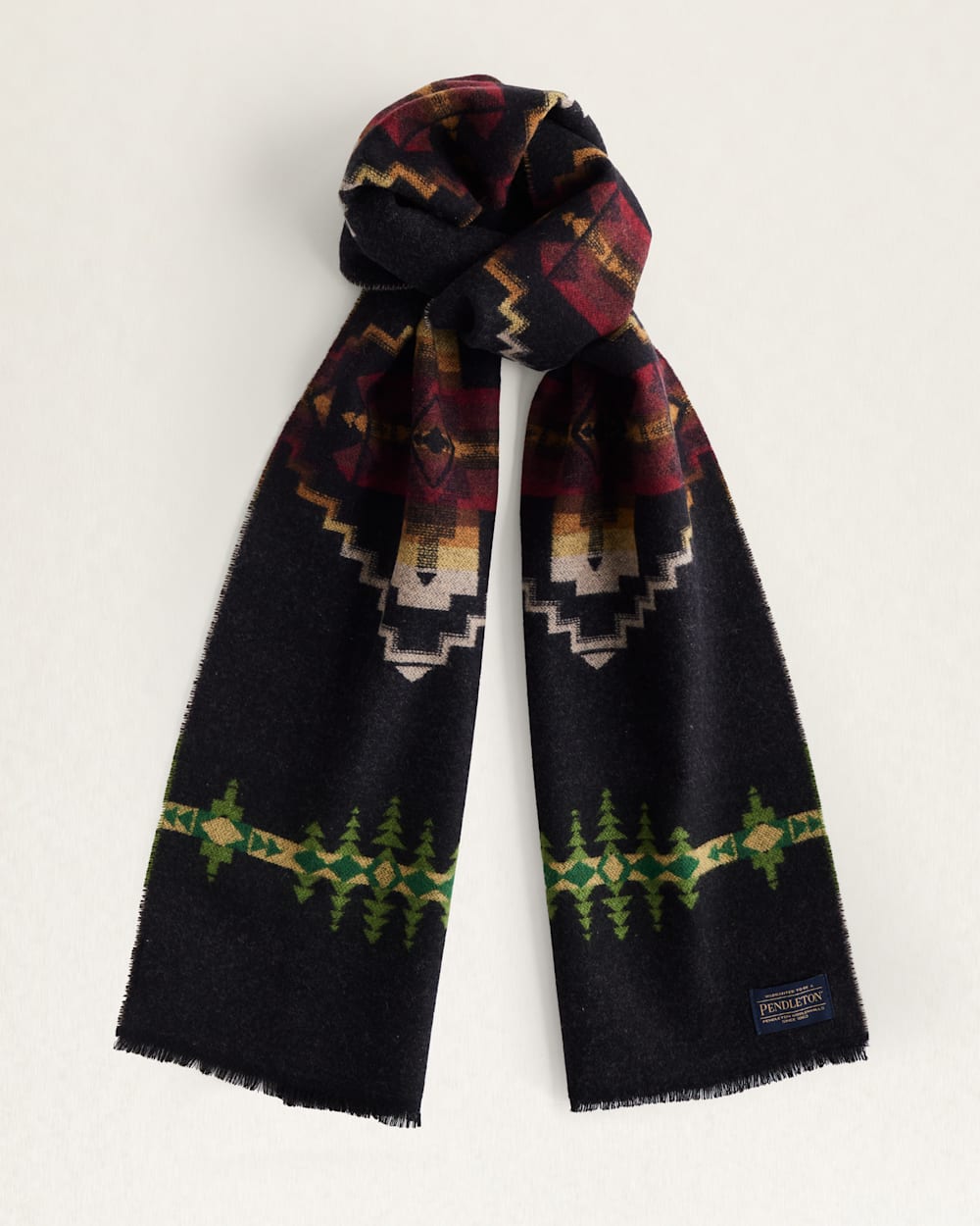 FOUR CORNERS WOOL SCARF