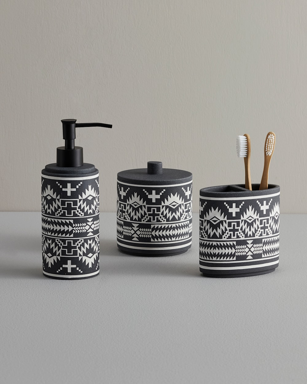 SPIDER ROCK 3 PIECE BATH ACCESSORY SET