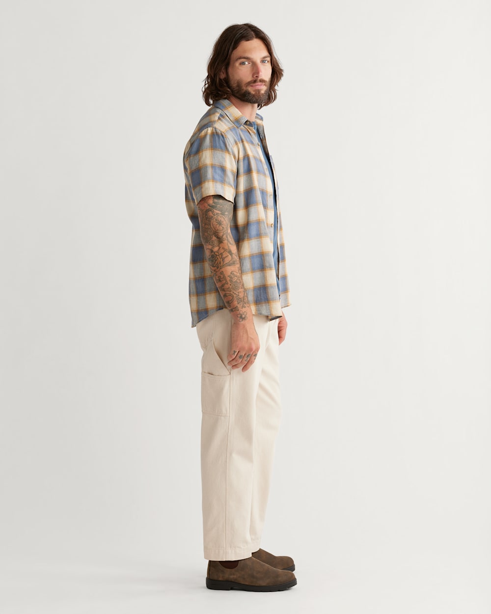 MEN'S SHORT-SLEEVE DAWSON LINEN SHIRT