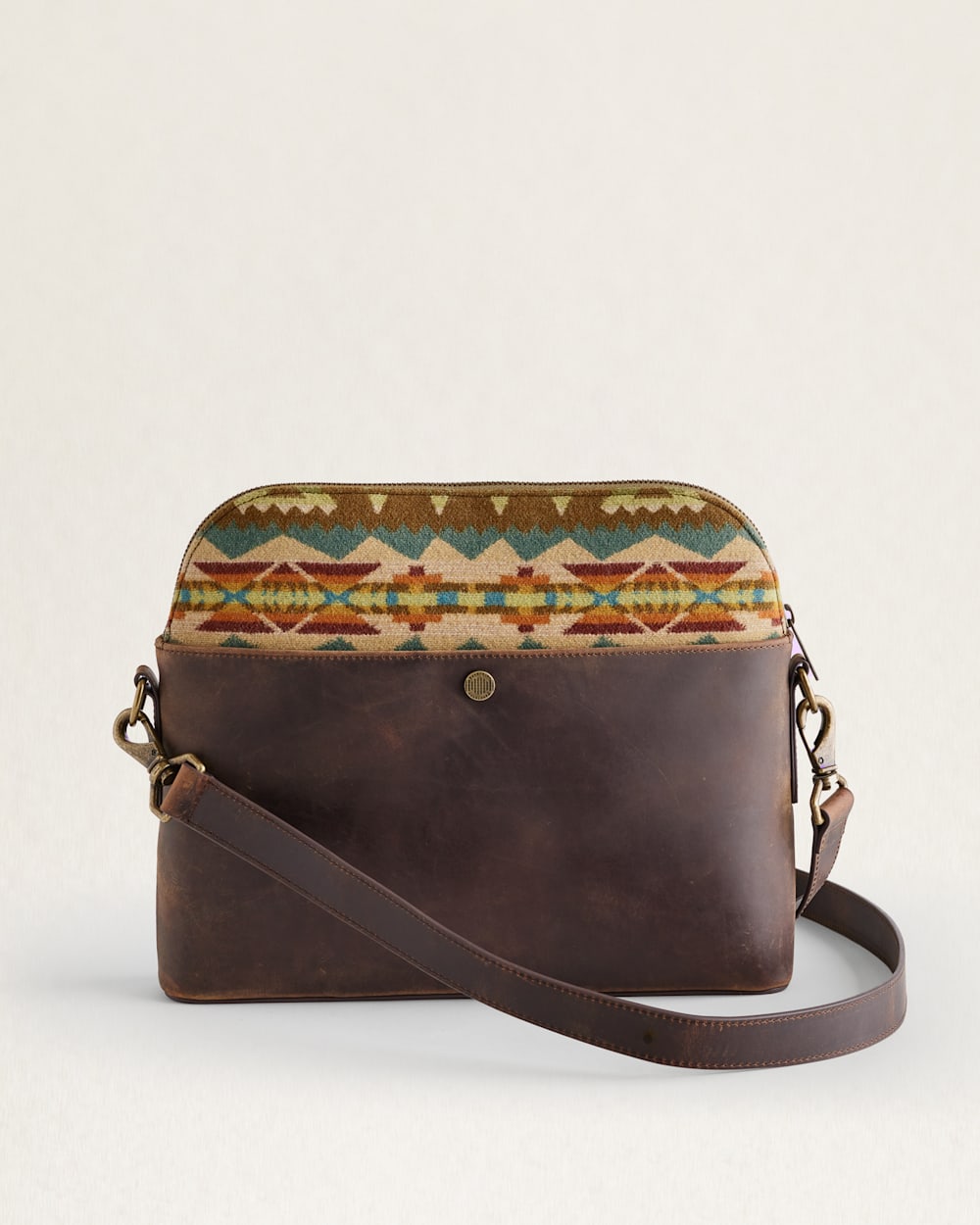 SOLSTICE CANYON WOOL/LEATHER CROSSBODY