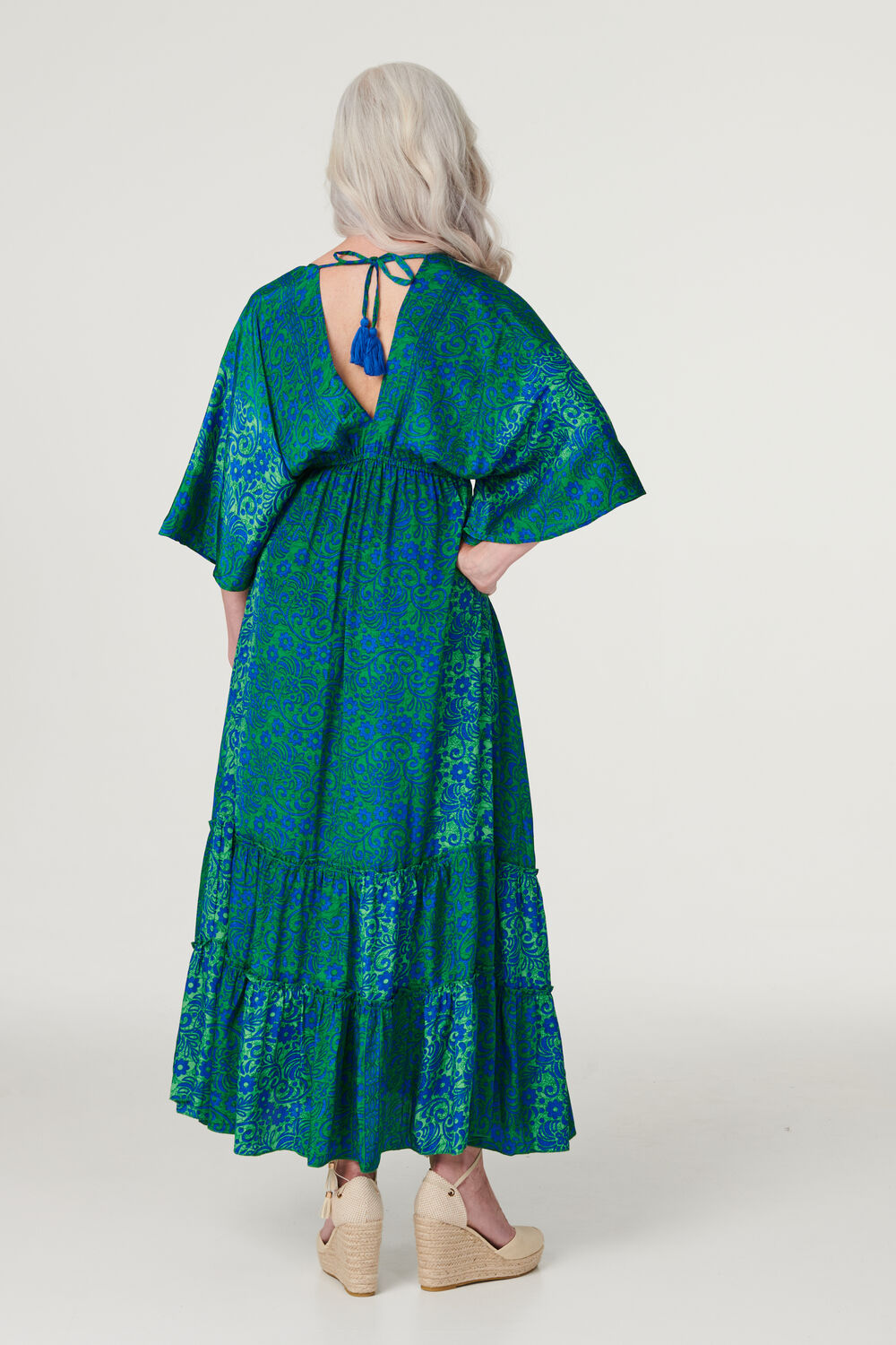 Izabel London - Floral Side Split Maxi Dress