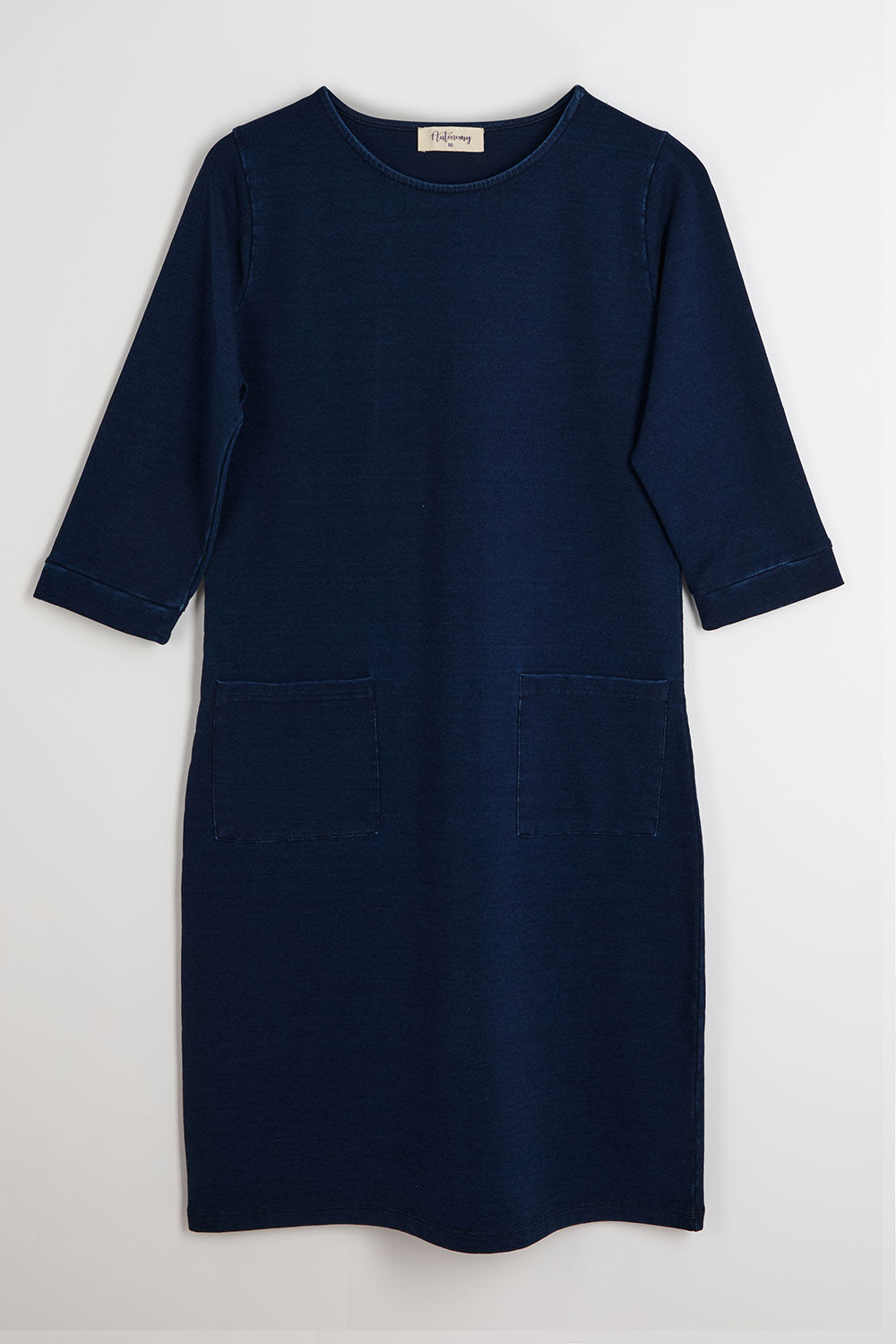 Autonomy – 3/4 Sleeve Denim Dress