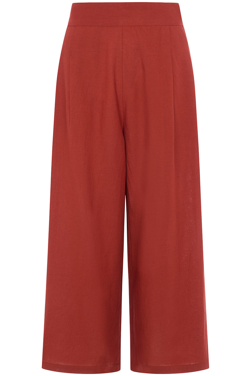 Cropped Linen Trousers