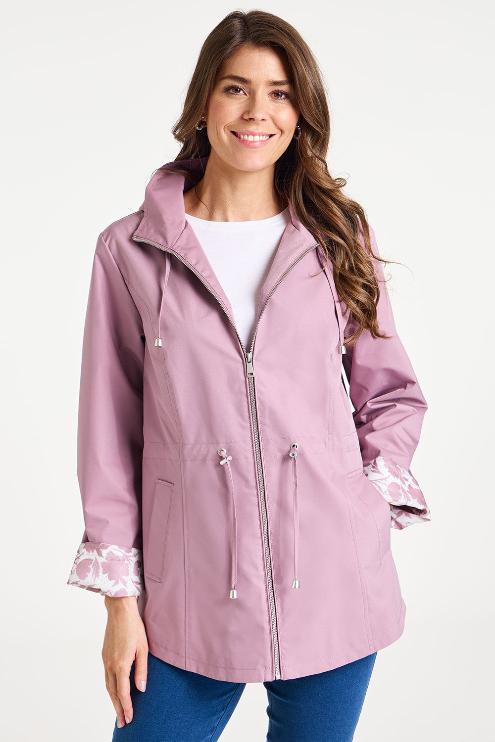 Lightweight Coat With Hood