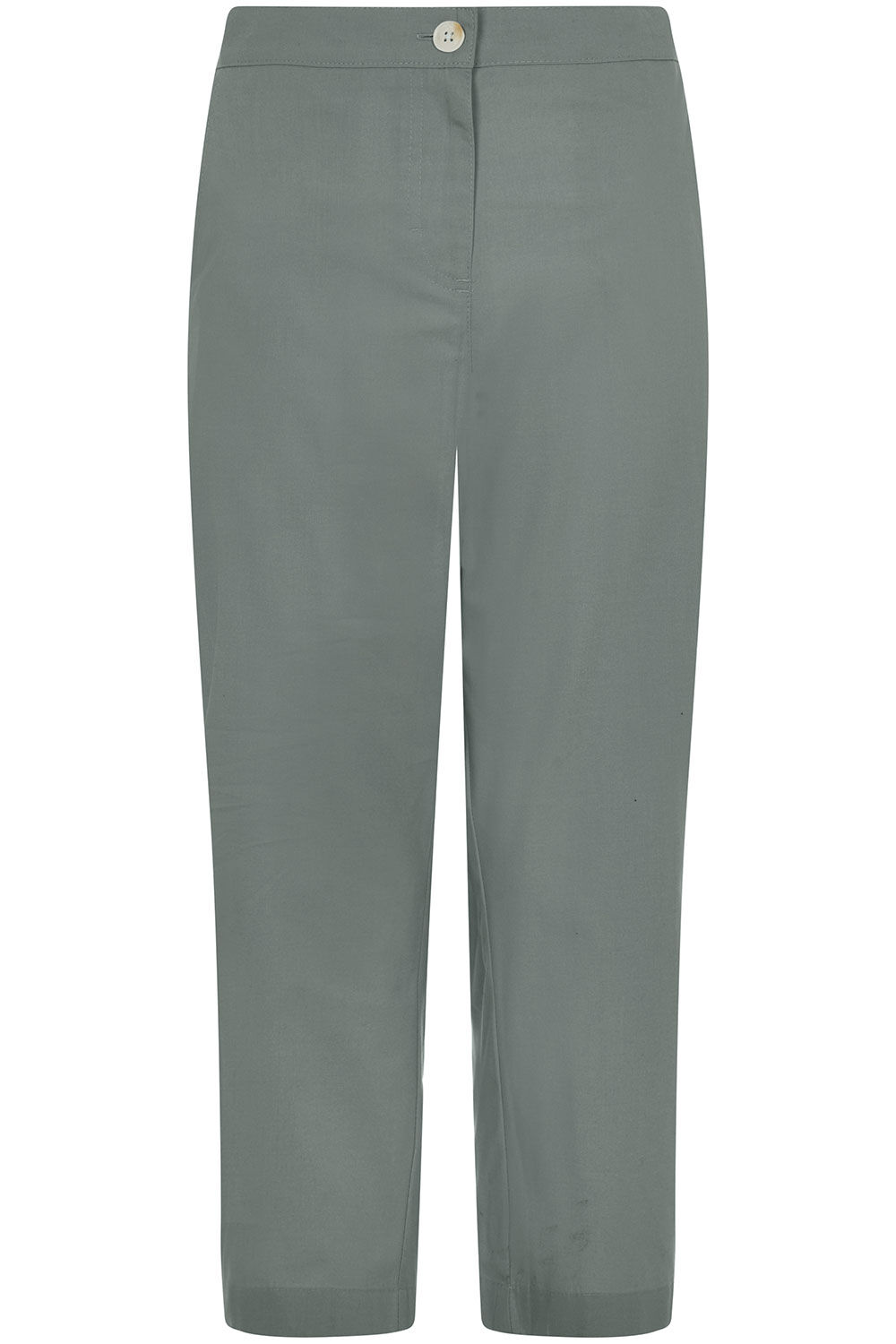 Cropped Elasticated Trousers