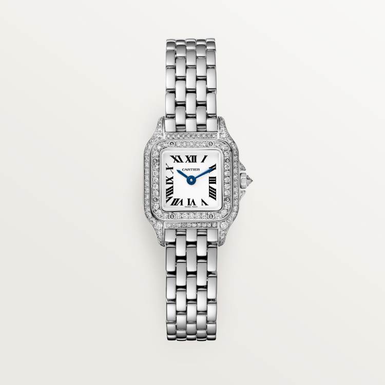 Panthère de Cartier Mini 18K rhodium-plated white gold WJPN0046