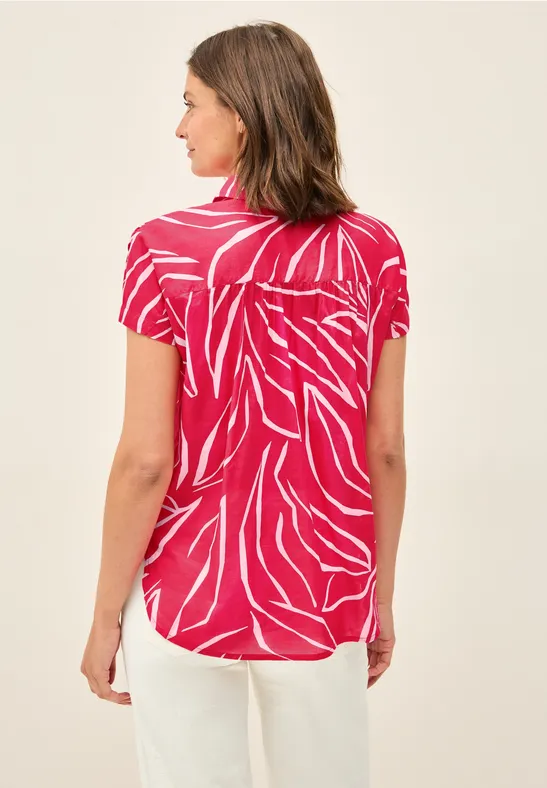 Leichte Baumwollhemdbluse