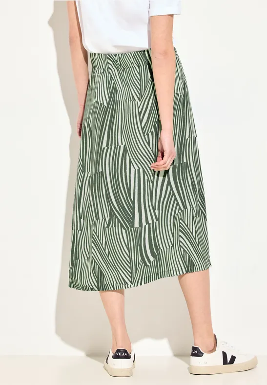 Print Crepe Rock