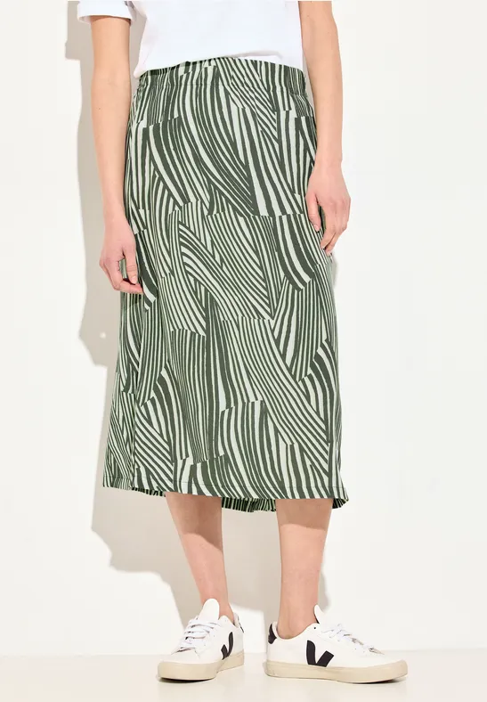 Print Crepe Rock