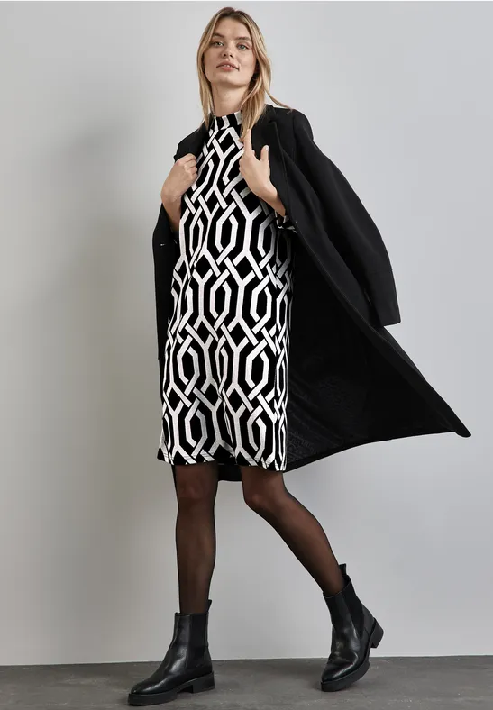 Jaquard-Kleid