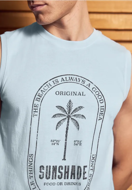 Basic Tanktop mit Print
