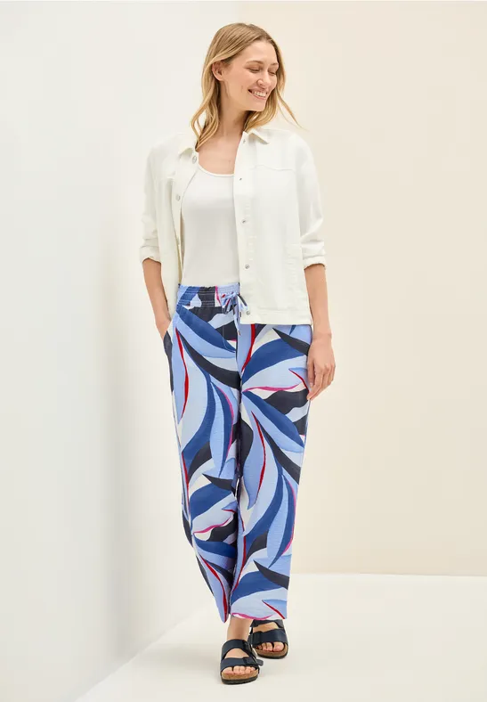 7/8 Twill-Hose mit Struktur