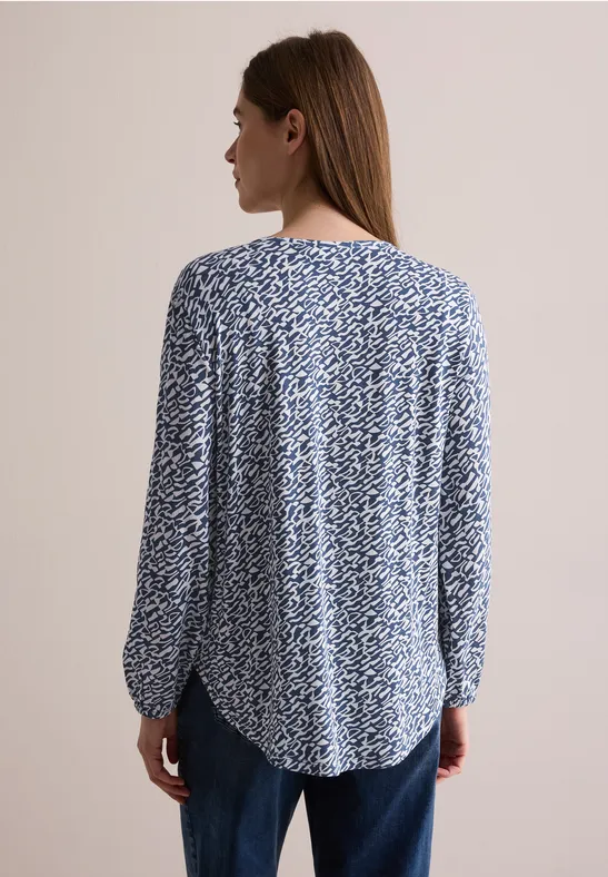 Bedruckte Bluse