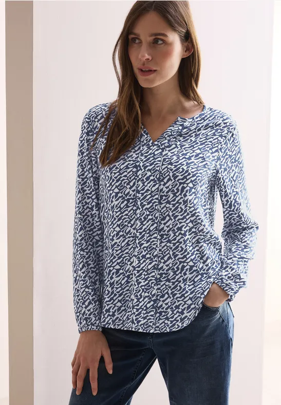 Bedruckte Bluse