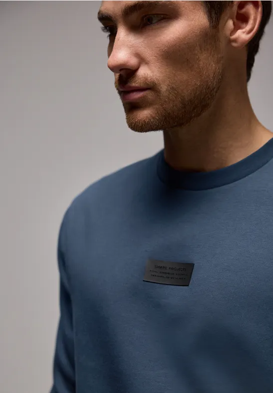 Stretch Crewneck Sweater