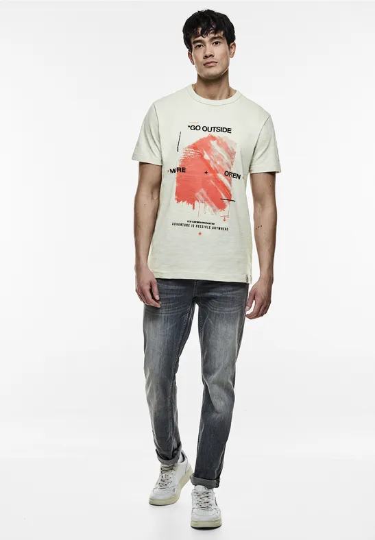 3D-Print Slub T-Shirt