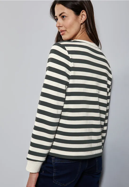 Gestreifter Sweater