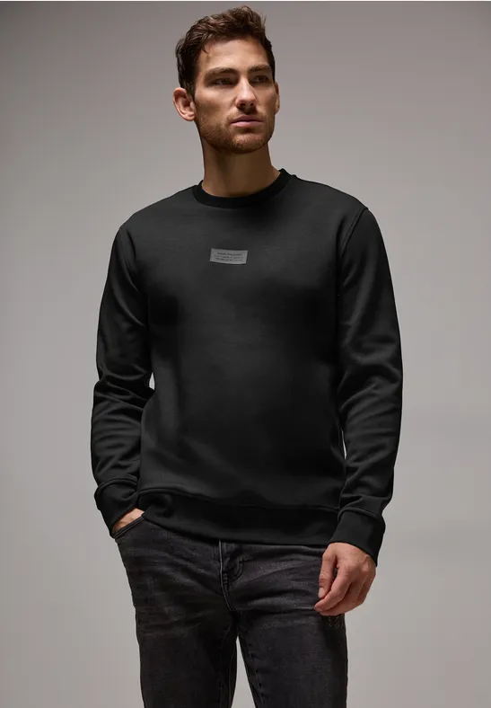 Stretch Crewneck Sweater