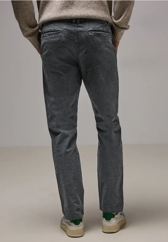 Bedruckte Chino