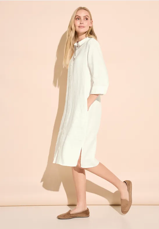 Hemdblusen Leinen Kleid