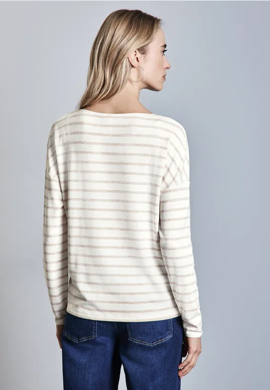 Folienprint Streifenshirt