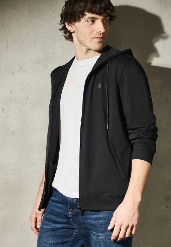 Sweatjacke mit Kapuze