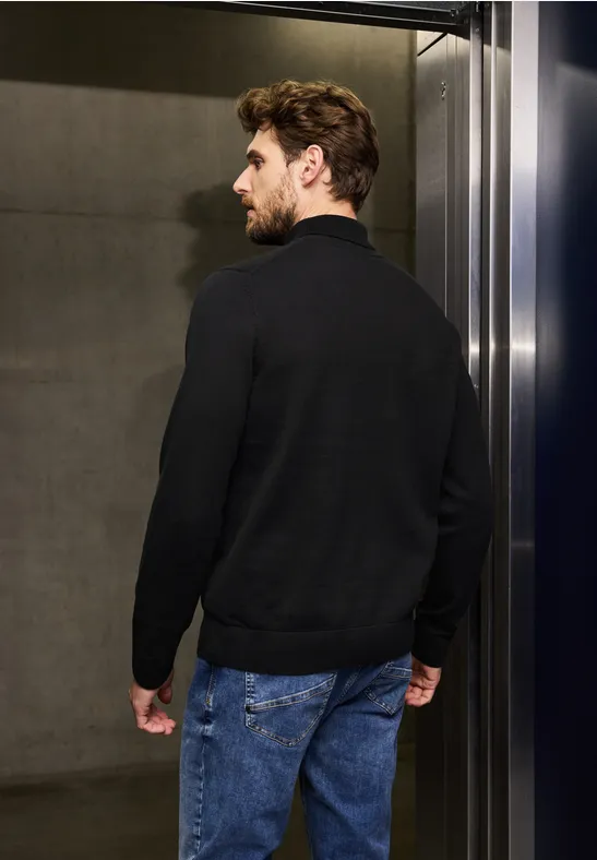 Basic Rollkragenpullover