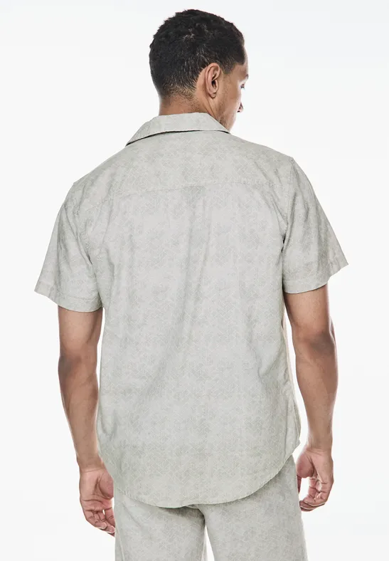 Hemd mit Resort Print