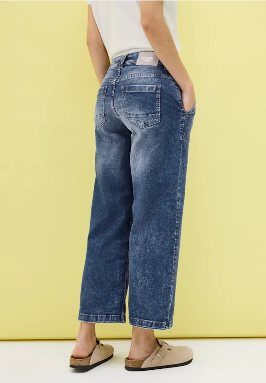 7/8 Jeans mit Patch Pockets
